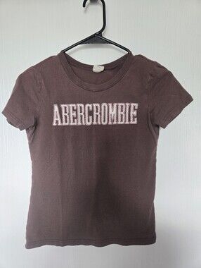ABERCROMBIE & FITCH | Y2K Vintage Brown Tee
